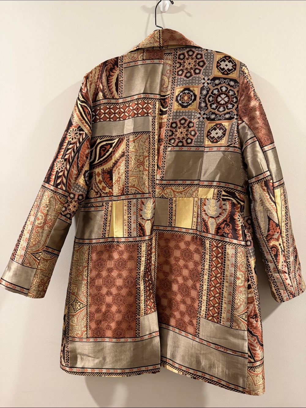Chico's Multicolor Patchwork Jacket - Picture 6 of 8